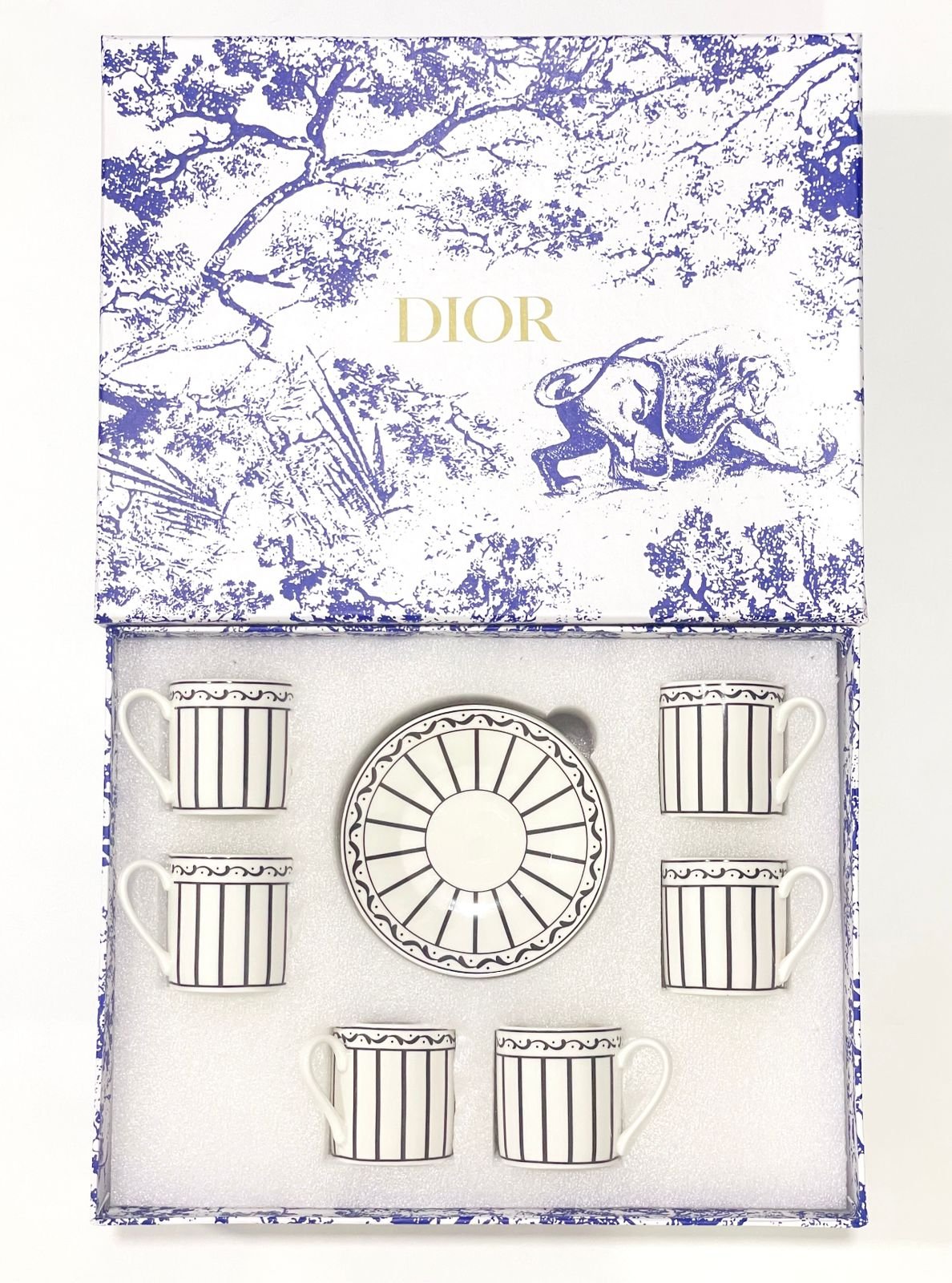 Dior Turkish coffee set of six